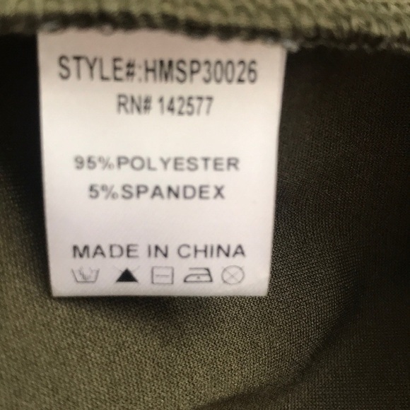 Haute Monde High waisted shorts Size Small Olive Green. - Picture 12 of 15